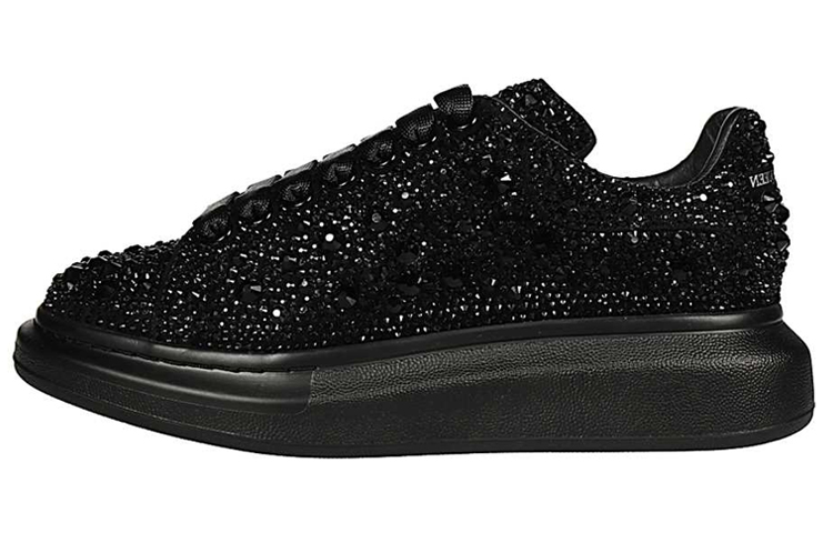 Alexander McQueen Low Top Platform Sneaker 'Black Fashion' 604223WHV691069