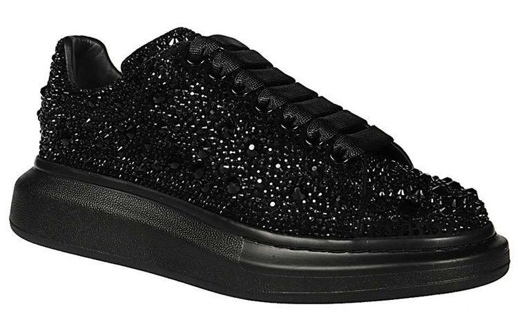 Lookbook Alexander McQueen Sepatu Platform Low Top 'Black Fashion' 604223WHV691069