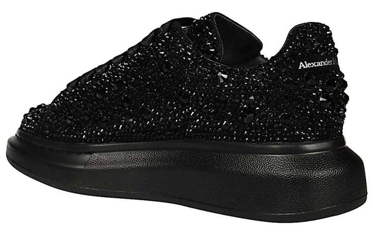 Shop Alexander McQueen Sepatu Platform Low Top 'Black Fashion' 604223WHV691069