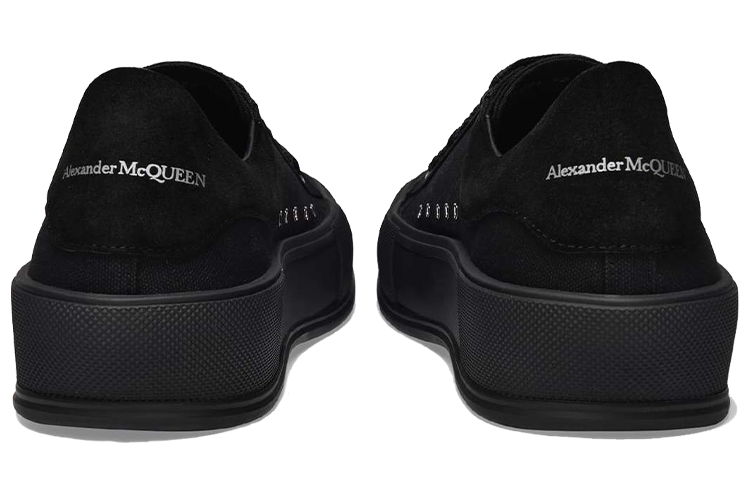 Shop Alexander McQueen Low-Top Sneaker 'Black' 654594W4PQ11000