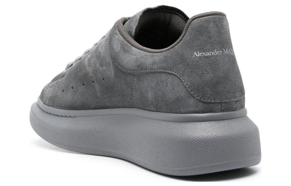Shop Alexander McQueen Low Top Sneaker 'Grey Suede' 688520WIA5L1639