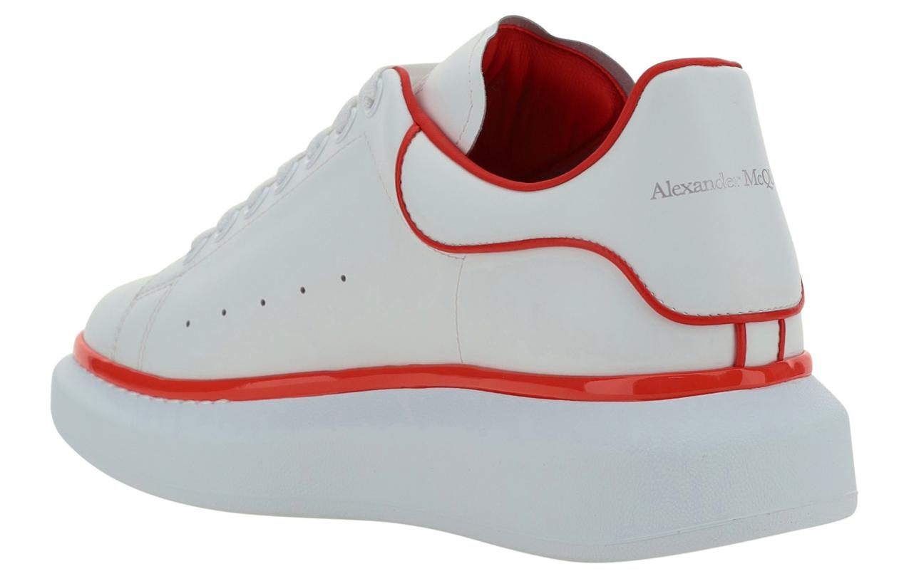 Shop Alexander McQueen Low Top Sneaker 'Putih' 782468WIE9Q8755