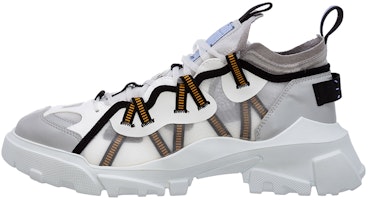 Alexander McQueen Low Top Sneaker 'White Grey Black' 667897R27741006 Alexander McQueen Low Top Sneaker 'White Grey Black' 667897R27741006