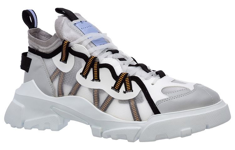 Order アレキサンダー・マックイーン ローカットスニーカー 白/グレー/黒 667897R27741006