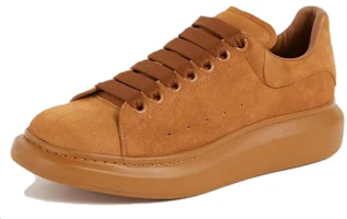 Alexander McQueen Low Top Suede Sneakers 'Brown' 553680WHV6713537 Alexander McQueen Low Top Suede Sneakers 'Brown' 553680WHV6713537