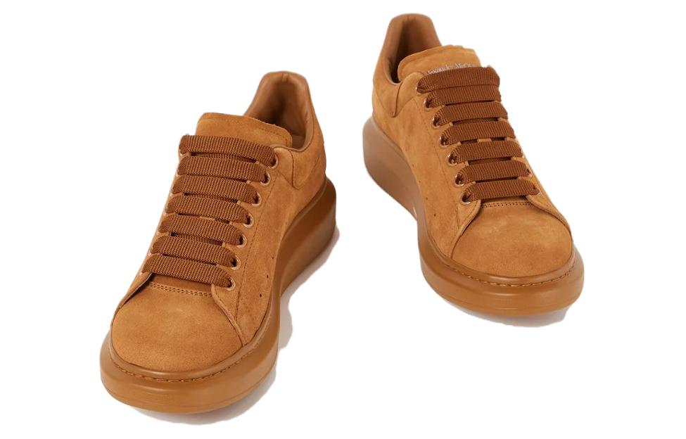 Lookbook アレキサンダー・マックイーン スエードスニーカー (ブラウン) 553680WHV6713537