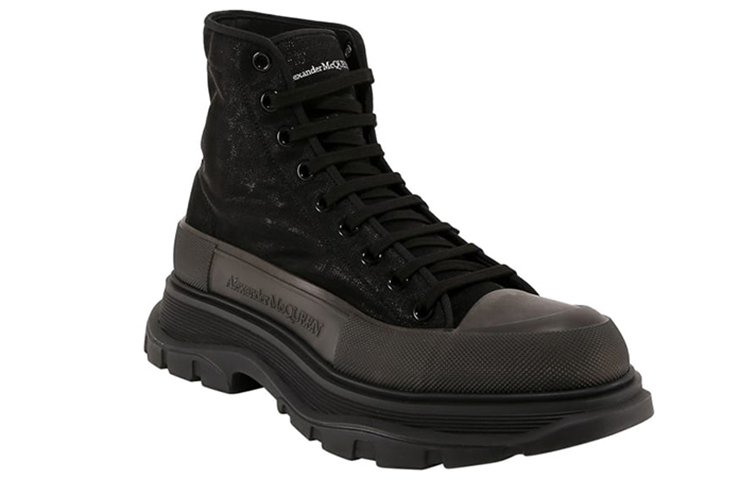 Order 亞歷山大·麥昆 馬丁靴 黑色
