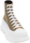 Lookbook Alexander McQueen Mid-Top Sneaker Boot ''Braunes Veloursleder'' 627206WHBGN3043