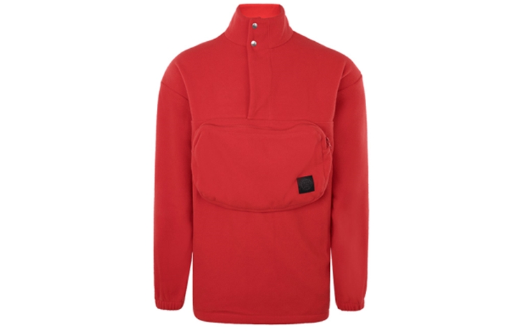 Alexander McQueen Orange Long Sleeve Sweatshirt with Detachable Pockets 571203-RNT22-6060