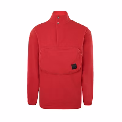 Alexander McQueen Orange Long Sleeve Sweatshirt with Detachable Pockets 571203-RNT22-6060