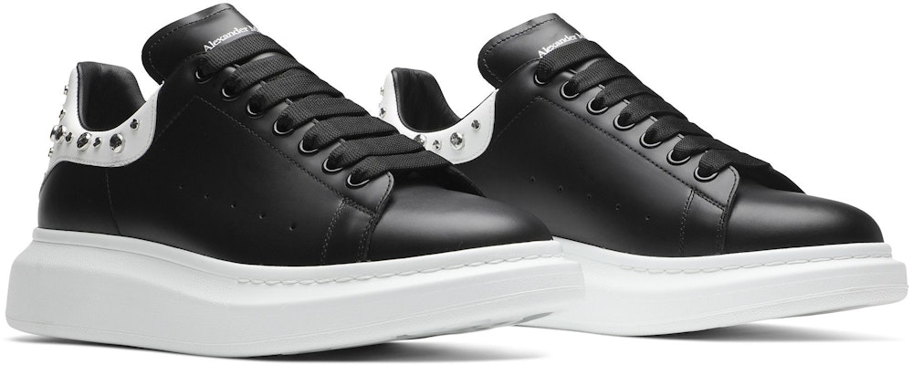 Alexander McQueen Oversized 'Black Studd' 553776WHGP51070 Cheap Alexander McQueen Oversized 'Black Studd' 553776WHGP51070