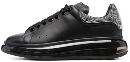 Alexander McQueen Oversized 'Transparent Sole Black' 645873WHZ4Q1182 Alexander McQueen Oversized 'Transparent Sole Black' 645873WHZ4Q1182
