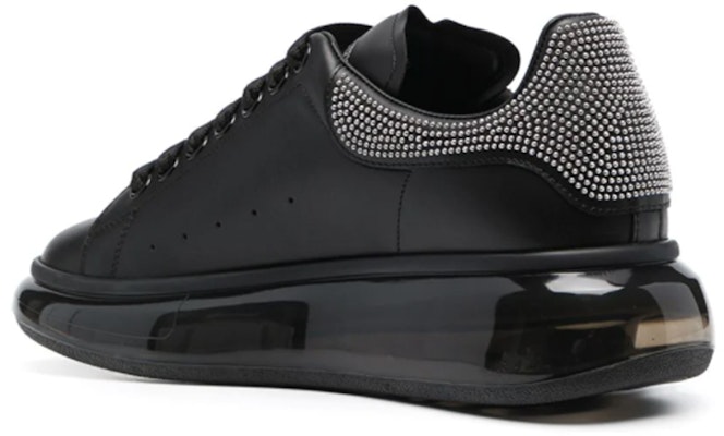 Alexander McQueen Overfit 透明厚底運動鞋 黑色 Shop Alexander McQueen Overfit 透明厚底運動鞋 黑色