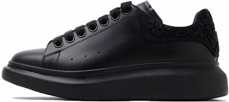 Alexander McQueen Oversized Black Botanical Beads 730082WICY31000 Alexander McQueen Oversized Black Botanical Beads 730082WICY31000