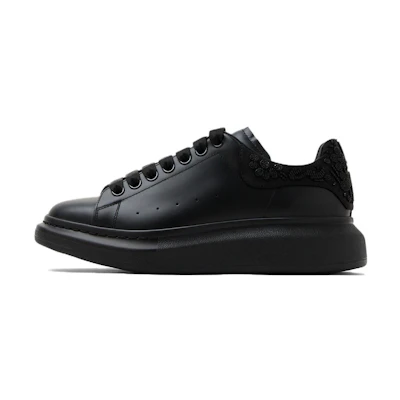 Alexander McQueen Oversized Black Botanical Beads