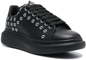 アレキサンダー・マックイーン オーバーサイズ 黒×銀 アイレット 730079WHQYW1081 Lookbook アレキサンダー・マックイーン オーバーサイズ 黒×銀 アイレット 730079WHQYW1081