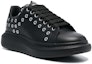 Lookbook Alexander McQueen Oversized Hitam dengan Silver Eyelets 730079WHQYW1081