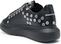 Purchase Alexander McQueen Oversized Hitam dengan Silver Eyelets 730079WHQYW1081