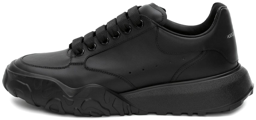 Alexander McQueen Oversized Court Trainer 'Triple Black' 634619WIA981000 Buy Alexander McQueen Oversized Court Trainer 'Triple Black' 634619WIA981000