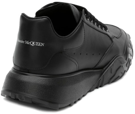 Alexander McQueen Oversized Court Trainer 'Triple Black' 634619WIA981000 Shop Alexander McQueen Oversized Court Trainer 'Triple Black' 634619WIA981000