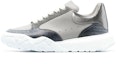 Buy Alexander McQueen Oversized Court Trainer 'True Grey Blue' 711132wiaab1820