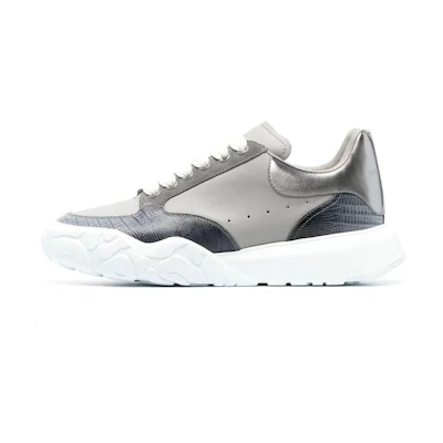 Alexander McQueen Oversized Court Trainer 'True Grey Blue'