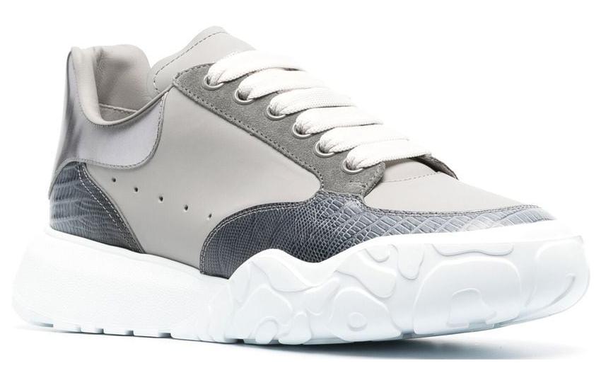 Order アレキサンダー・マックイーン オーバーサイズ コート トレーナー「トゥルー グレー ブルー」711132wiaab1820 711132wiaab1820