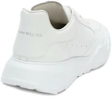 Shop 亞歷山大·麥昆 (Alexander McQueen) 白色 Oversized Court Trainer 634619-WHZ94-9000