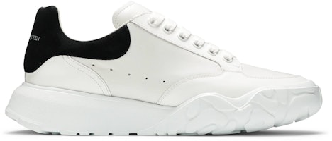 Alexander McQueen Oversized Court Trainer 'White Black' 634619WIA999061 Alexander McQueen Oversized Court Trainer 'White Black' 634619WIA999061