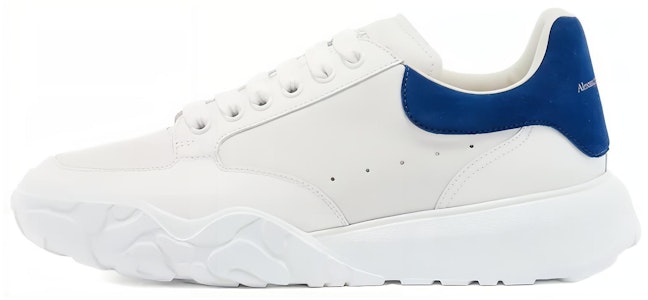 亚历山大·麦昆 经典款白蓝配色球场运动鞋 634619-WIA9A-9086 Buy 亚历山大·麦昆 经典款白蓝配色球场运动鞋 634619-WIA9A-9086