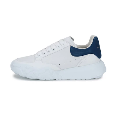 Alexander McQueen Oversized Court Trainer 'White Blue'