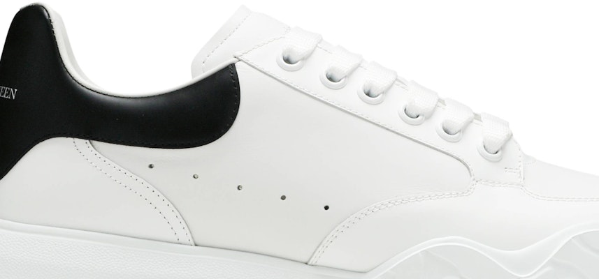 (Women) Alexander McQueen Oversized Court Trainer 'White Black' 633915-WHZ96-9061 Order (Women) Alexander McQueen Oversized Court Trainer 'White Black' 633915-WHZ96-9061