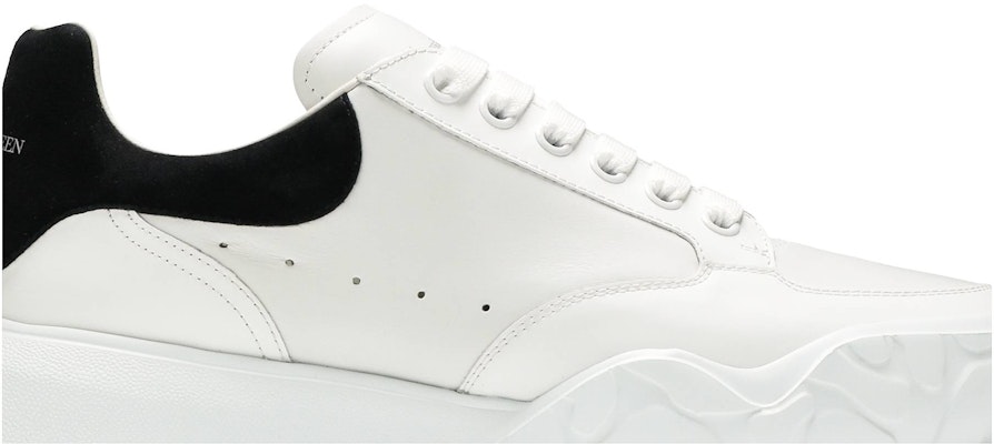 Alexander McQueen Oversized Court Trainer 'White Black' 634619WIA999061 Order Alexander McQueen Oversized Court Trainer 'White Black' 634619WIA999061