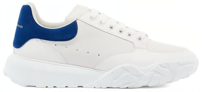 亚历山大·麦昆 经典款白蓝配色球场运动鞋 634619-WIA9A-9086 Order 亚历山大·麦昆 经典款白蓝配色球场运动鞋 634619-WIA9A-9086