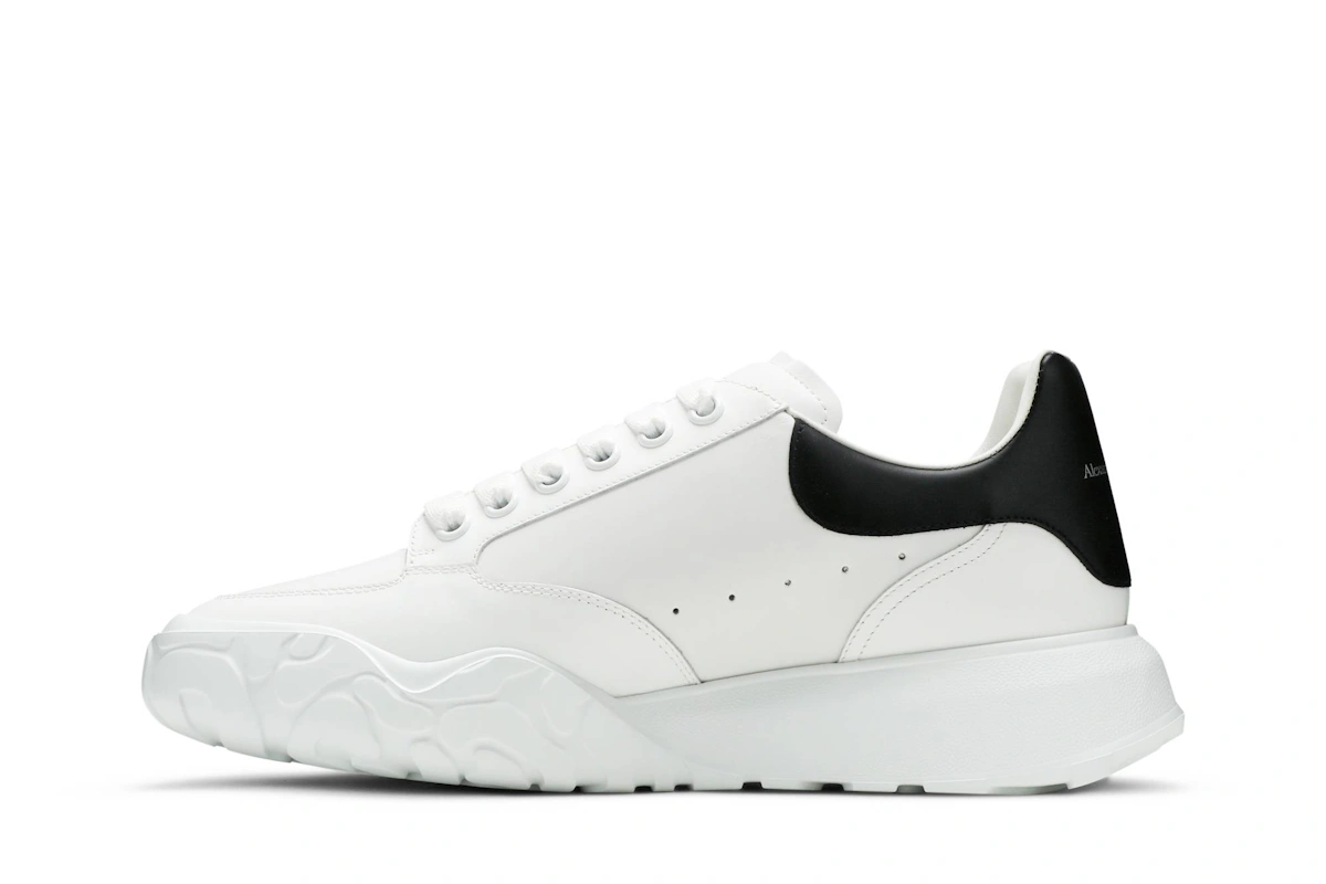 (Women) Alexander McQueen Oversized Court Trainer 'White Black'