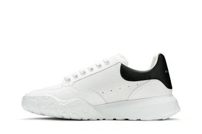 (Women) Alexander McQueen Oversized Court Trainer 'White Black'