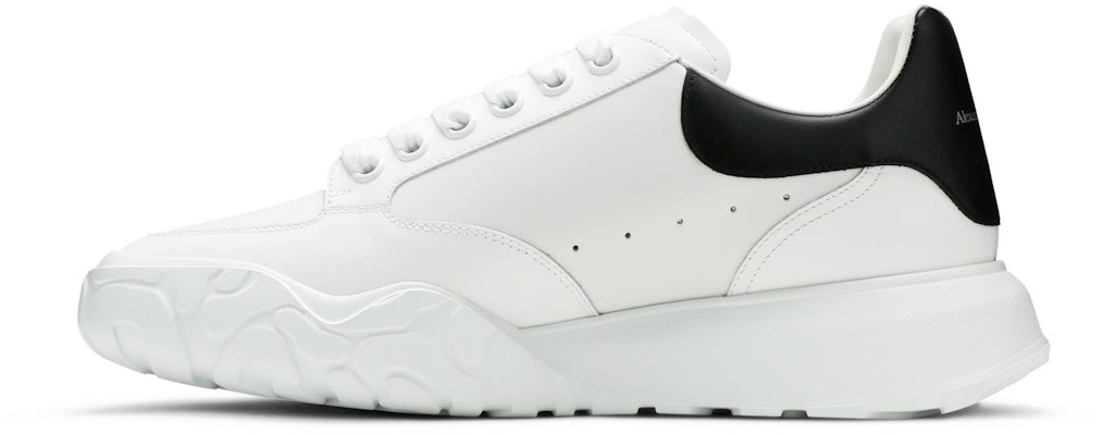 (Women) Alexander McQueen Oversized Court Trainer 'White Black' 633915-WHZ96-9061 Lookbook (Women) Alexander McQueen Oversized Court Trainer 'White Black' 633915-WHZ96-9061