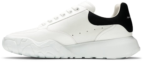 Alexander McQueen Oversized Court Trainer 'Putih Hitam' 634619WIA999061 Lookbook Alexander McQueen Oversized Court Trainer 'Putih Hitam' 634619WIA999061