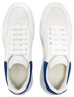 アレキサンダー・マックイーン オーバーサイズド コートトレーナー 白/青 634619-WIA9A-9086 Shop アレキサンダー・マックイーン オーバーサイズド コートトレーナー 白/青 634619-WIA9A-9086