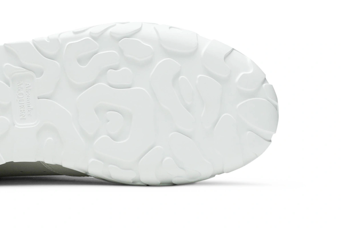 (Women) Alexander McQueen Oversized Court Trainer 'White Black'