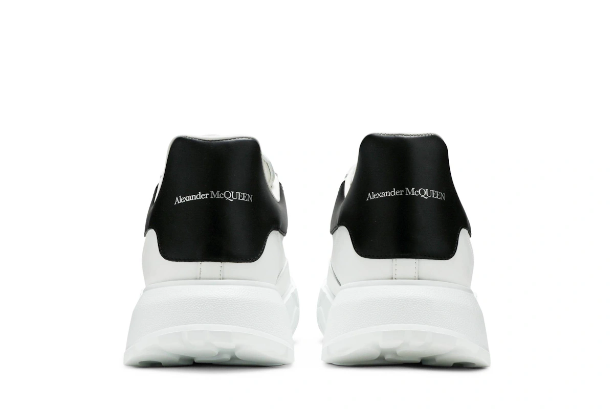 (Women) Alexander McQueen Oversized Court Trainer 'White Black'