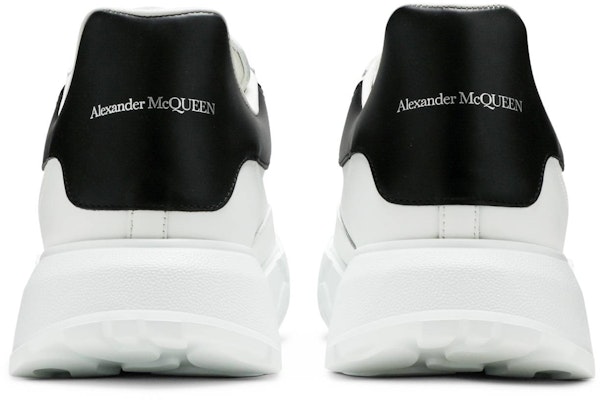 (Women) Alexander McQueen Oversized Court Trainer 'White Black' 633915-WHZ96-9061 Details for (Women) Alexander McQueen Oversized Court Trainer 'White Black' 633915-WHZ96-9061