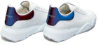 Lookbook Alexander McQueen Oversized Court Sneaker ''Weiß Chrom Grün Lentikulär'' 667803WIA9J9409