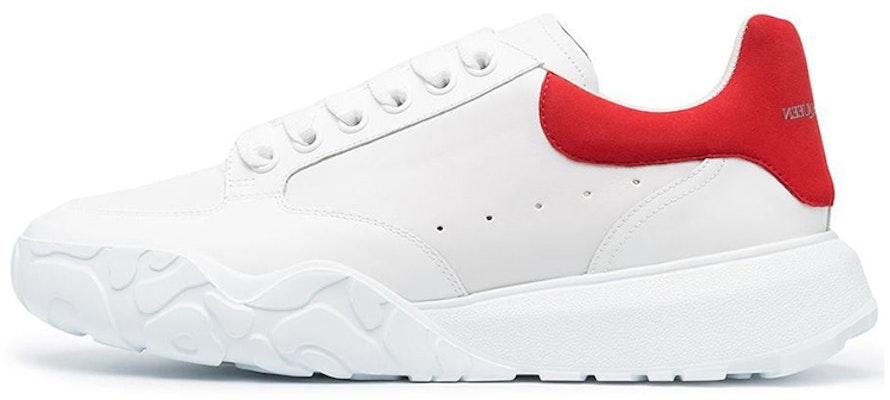 Alexander McQueen Oversized Court Trainer 'White Lust Red' 634619-WHZ96-9676 Buy Alexander McQueen Oversized Court Trainer 'White Lust Red' 634619-WHZ96-9676