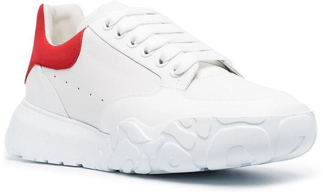 Alexander McQueen Oversized Court Trainer 'White Lust Red' 634619-WHZ96-9676 Order Alexander McQueen Oversized Court Trainer 'White Lust Red' 634619-WHZ96-9676