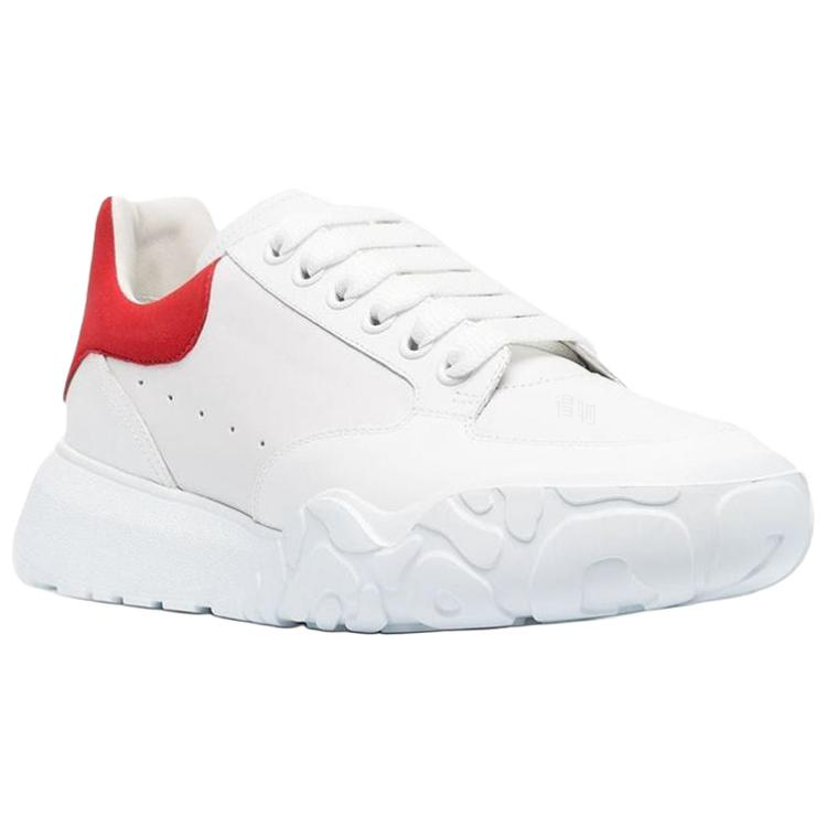 Lookbook Alexander McQueen Oversized Court Trainer ''Wit Lust Rood'' 634619-WHZ96-9676