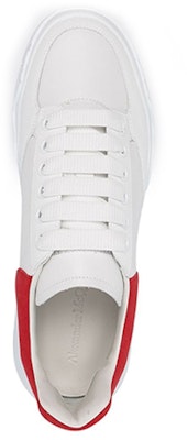 亞歷山大·麥昆 (Alexander McQueen) 白嫉紅配色厚底運動鞋 634619-WHZ96-9676 Shop 亞歷山大·麥昆 (Alexander McQueen) 白嫉紅配色厚底運動鞋 634619-WHZ96-9676