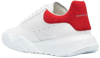 Purchase 亞歷山大·麥昆 (Alexander McQueen) 白嫉紅配色厚底運動鞋 634619-WHZ96-9676