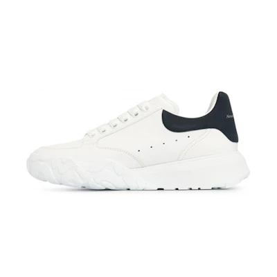 Alexander McQueen Oversized Court Trainer 'White Midnight Navy'