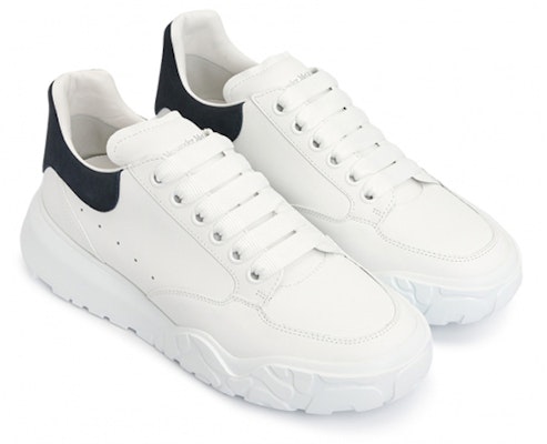 Alexander McQueen Oversized Court Trainer 'White Midnight Navy' 634619-WIA9A-9483 Lookbook Alexander McQueen Oversized Court Trainer 'White Midnight Navy' 634619-WIA9A-9483